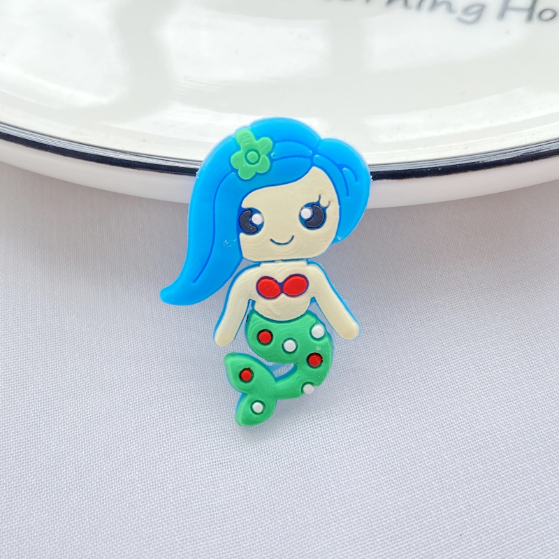 10pcs New Cute Cartoon Mermaid – обзор и цена Embellishment Glue Craft