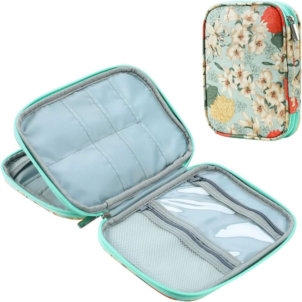 Knitting Needle Case, Portable – обзор и цена Craft Embellishment Storage