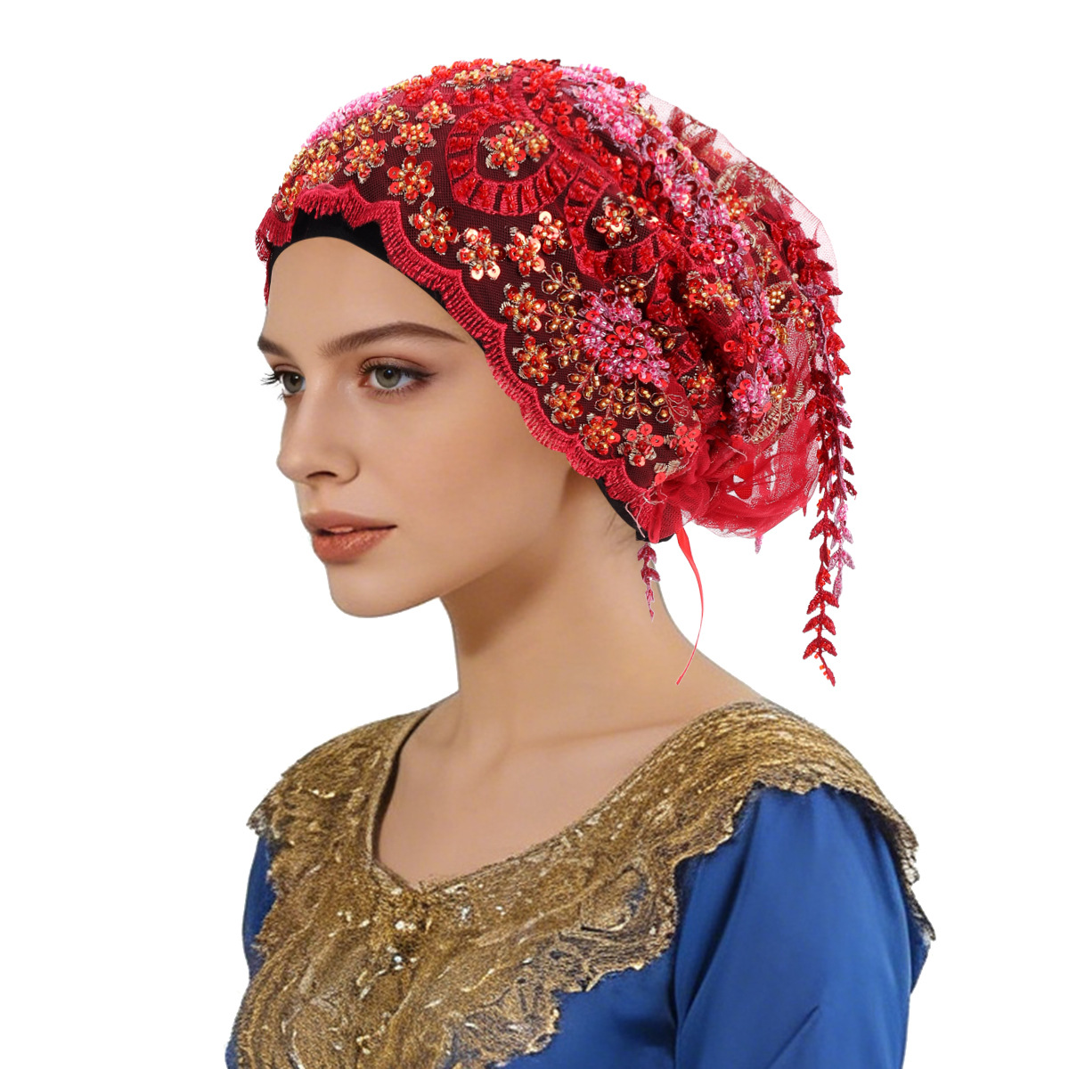 New Ethnic Tassel Headscarf Be – обзор и цена Tassel Fringe Trim