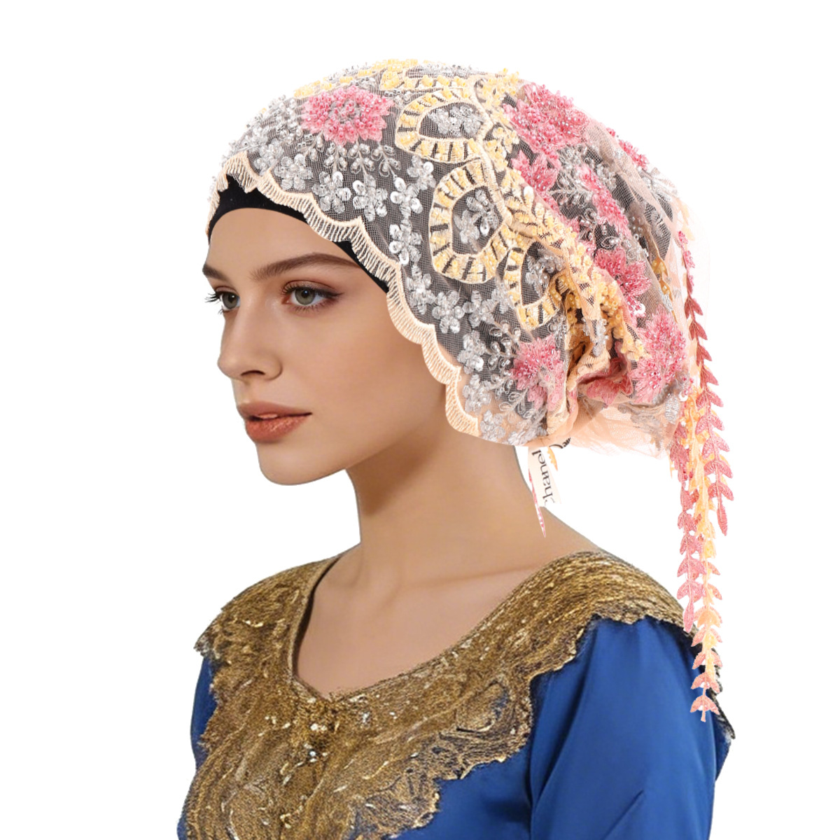 New Ethnic Tassel Headscarf Be – обзор и цена Tassel Fringe Trim