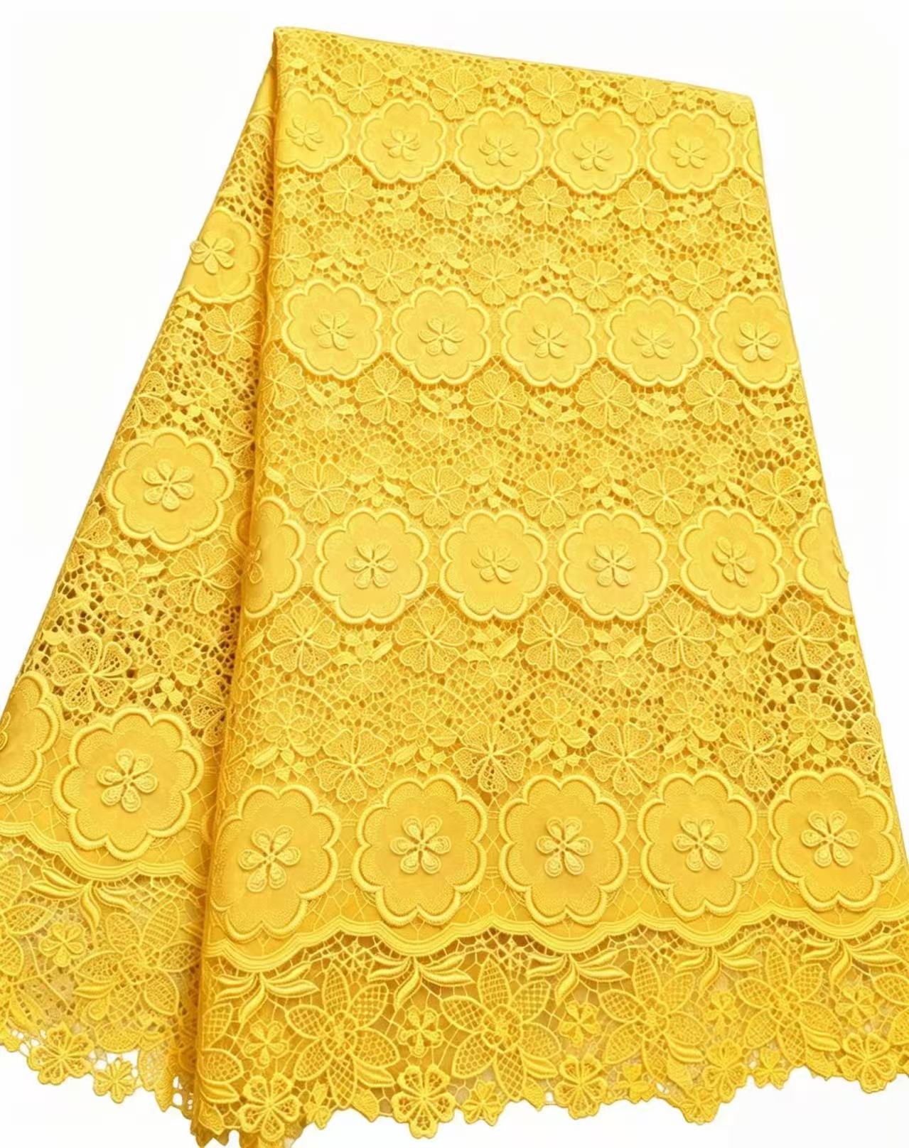 African Guipure Cord Lace Fabr – обзор и цена Sew On Rhinestone