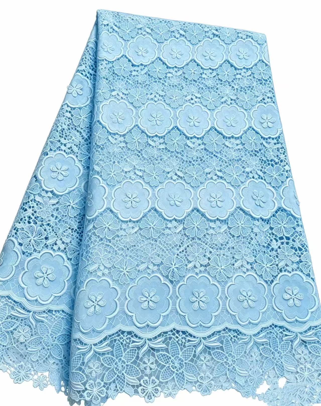 African Guipure Cord Lace Fabr – обзор и цена Sew On Rhinestone