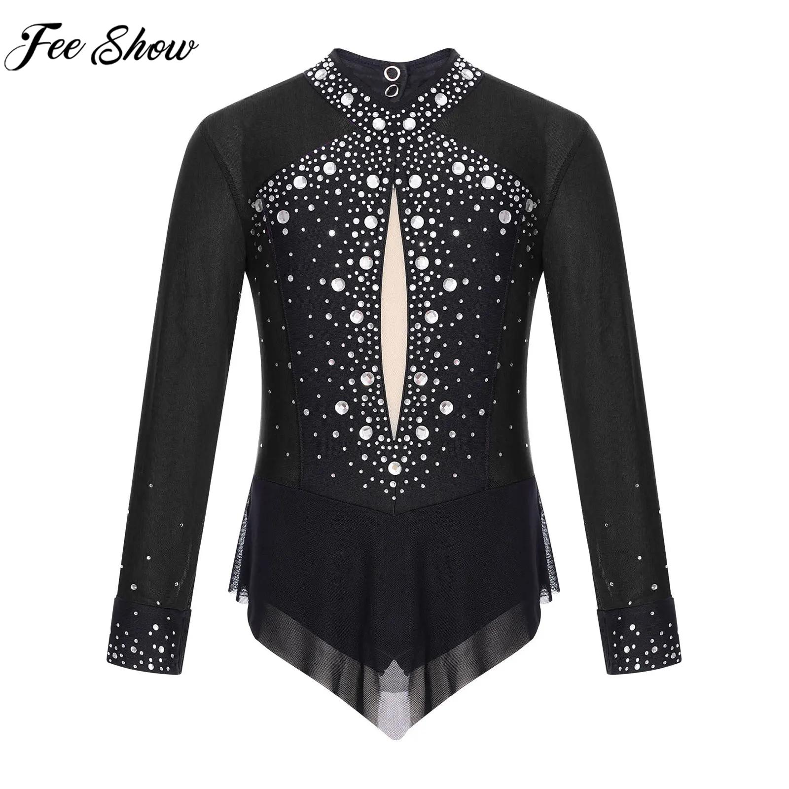 Children Girl Figure Skating C – обзор и цена Rhinestone Banding Trim