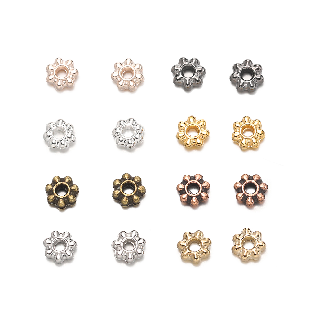 200pcs/lot 4/6mm Daisy Snowfla – обзор и цена Embellishment Crafts