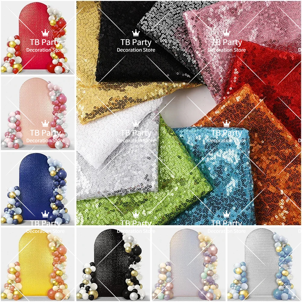 4 Colors 7 Sizes Sequin Arch F – обзор и цена Sequin Fabric Panel