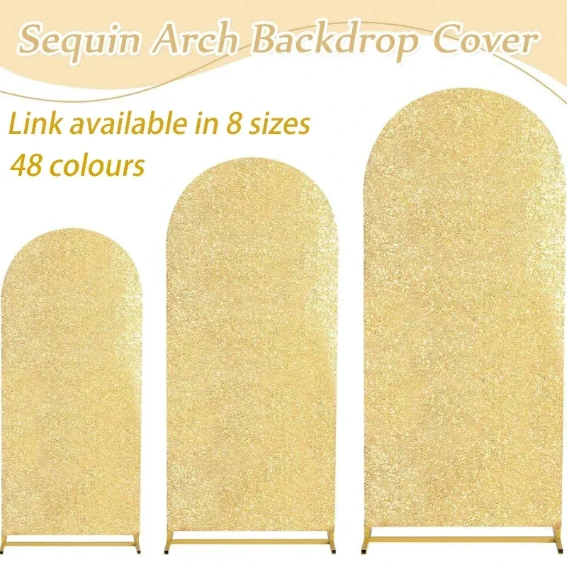4 Colors 7 Sizes Sequin Arch F – обзор и цена Sequin Fabric Panel