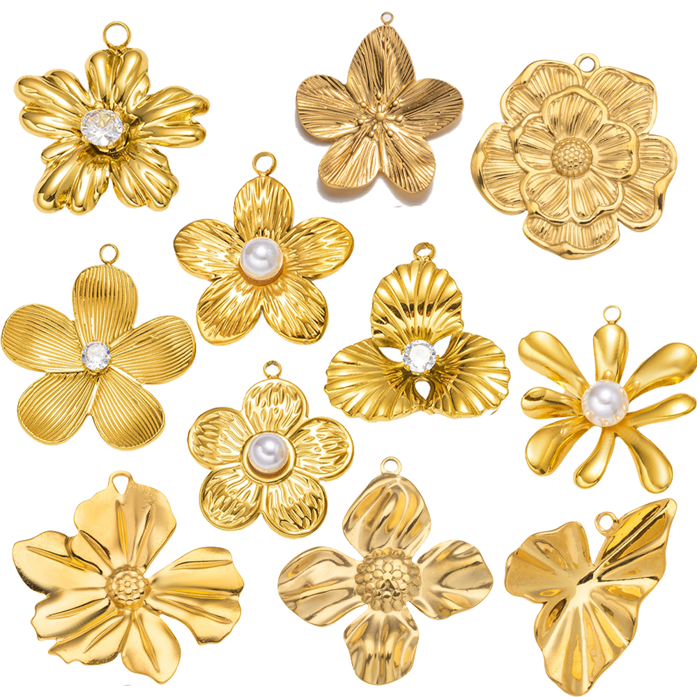 5pcs Gold Stainless Steel Flow – обзор и цена Embellishment Crafts