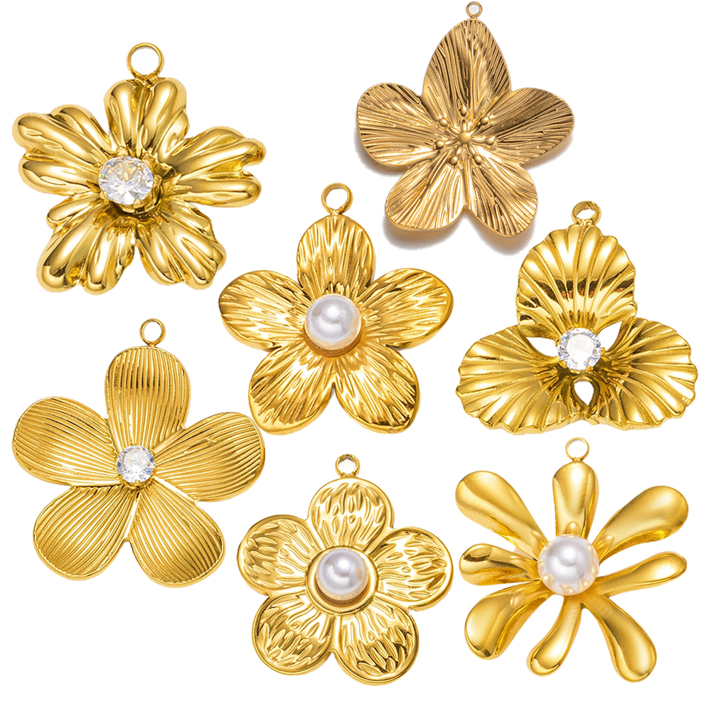 5pcs Gold Stainless Steel Flow – обзор и цена Embellishment Crafts