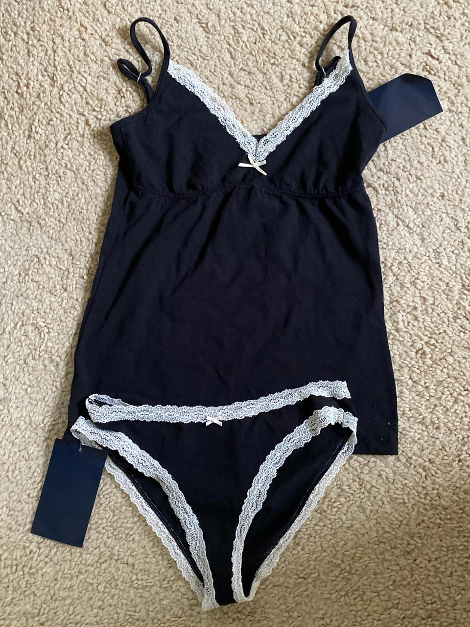 Lace Trim Bow Tank Panties Paj – обзор и цена Elastic Lace Trim