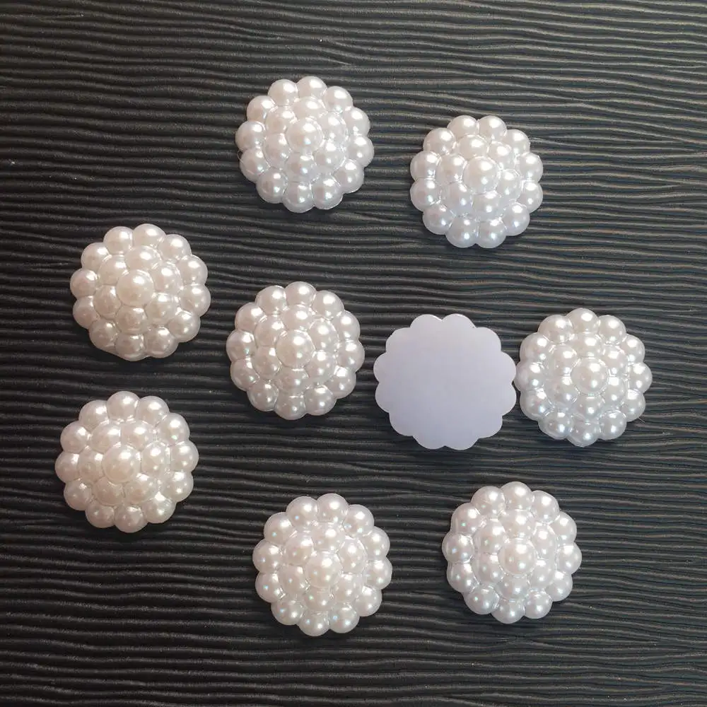 80pcs/lot  Flatback Pearl Chri – обзор и цена Embellishment Glue Craft