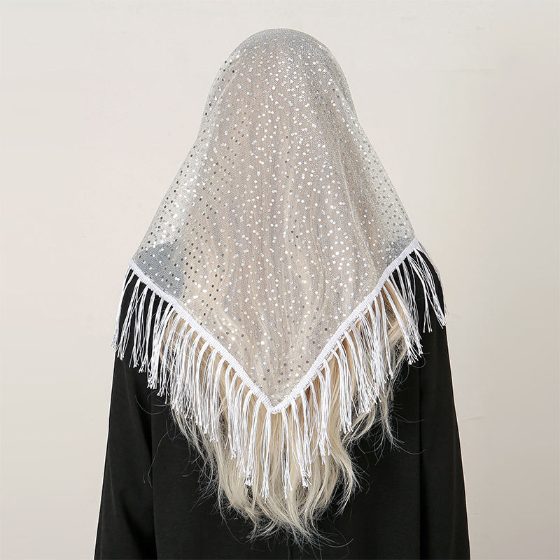 2024 Fashion Triangle Scarf Ha – обзор и цена Tassel Fringe Trim
