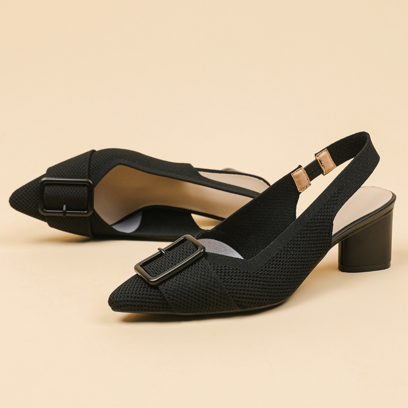 Womens Pointed Toe Knit Hollow – обзор и цена Embellish Knit